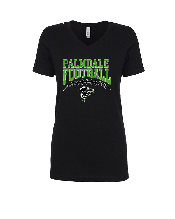 Palmdale HS Football School Football - Womens Vneck