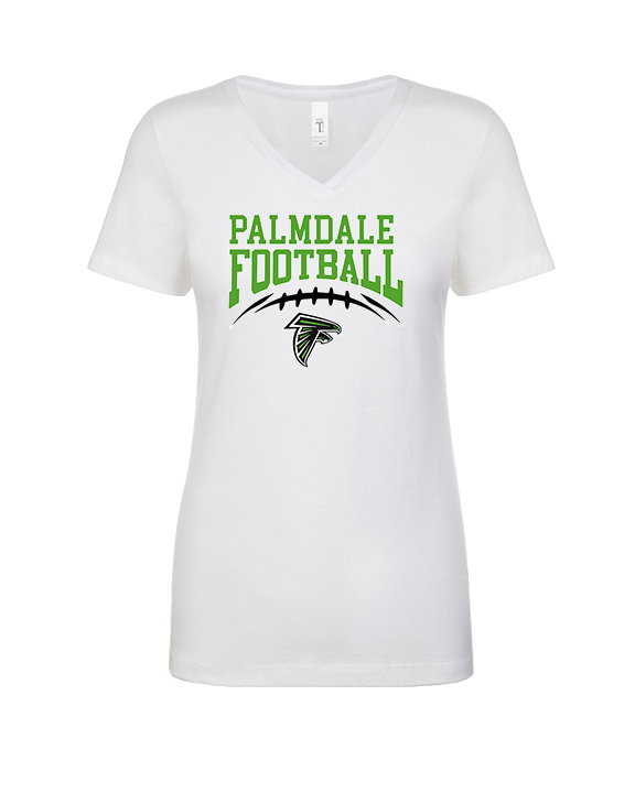Palmdale HS Football School Football - Womens Vneck