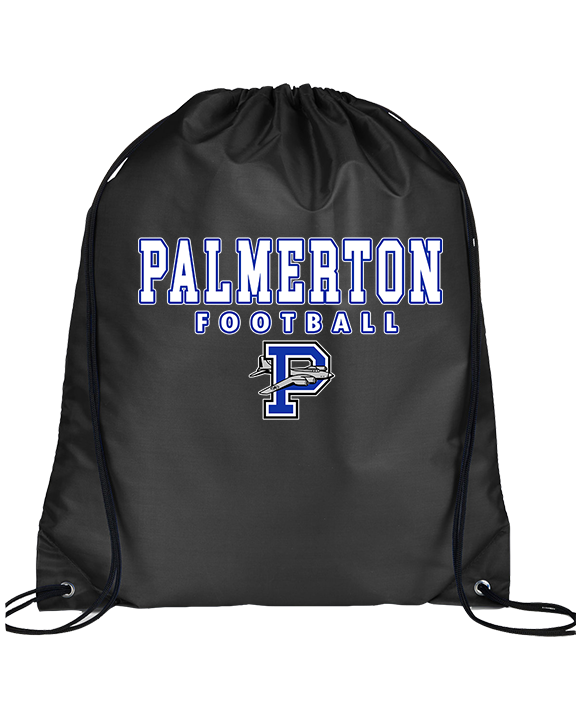 Palmerton HS Football Block - Drawstring Bag