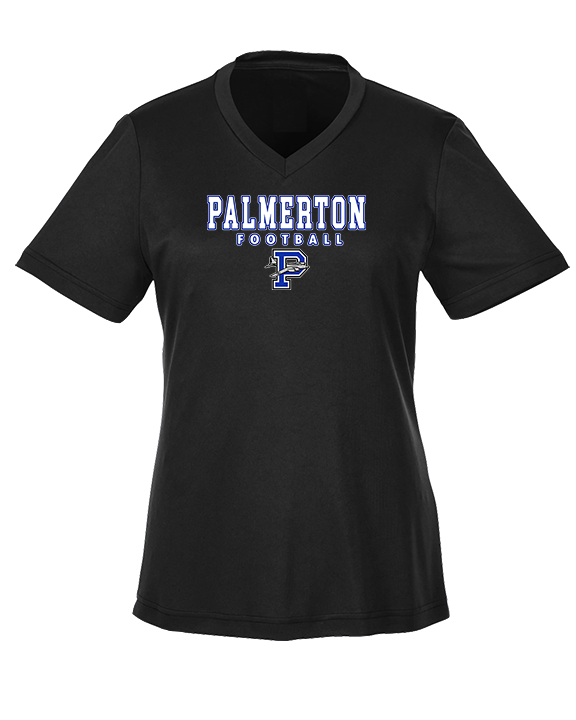 Palmerton HS Football Block - Womens Performance Shirt