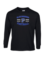Palmerton HS Football Curve - Cotton Longsleeve