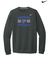 Palmerton HS Football Curve - Mens Nike Crewneck