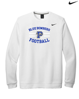Palmerton HS Football Curve - Mens Nike Crewneck