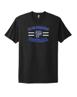 Palmerton HS Football Curve - Mens Select Cotton T-Shirt
