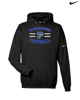 Palmerton HS Football Curve - Nike Club Fleece Hoodie