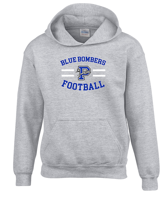 Palmerton HS Football Curve - Youth Hoodie