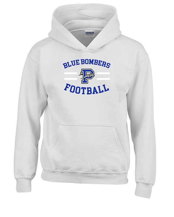 Palmerton HS Football Curve - Youth Hoodie