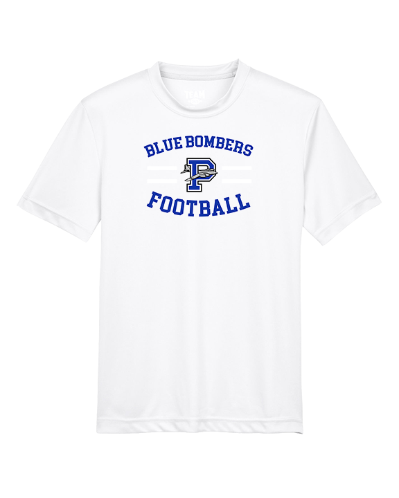 Palmerton HS Football Curve - Youth Performance Shirt
