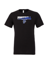 Palmerton HS Football Cut - Tri-Blend Shirt