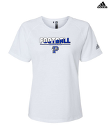 Palmerton HS Football Cut - Womens Adidas Performance Shirt