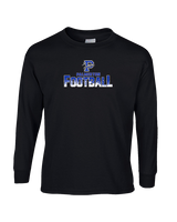 Palmerton HS Football Splatter - Cotton Longsleeve