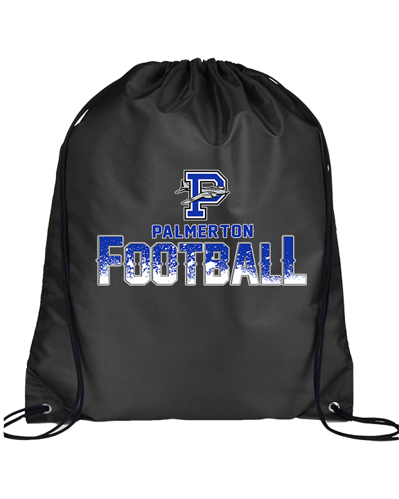 Palmerton HS Football Splatter - Drawstring Bag