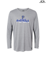 Palmerton HS Football Splatter - Mens Oakley Longsleeve
