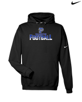Palmerton HS Football Splatter - Nike Club Fleece Hoodie