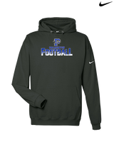 Palmerton HS Football Splatter - Nike Club Fleece Hoodie