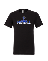 Palmerton HS Football Splatter - Tri-Blend Shirt