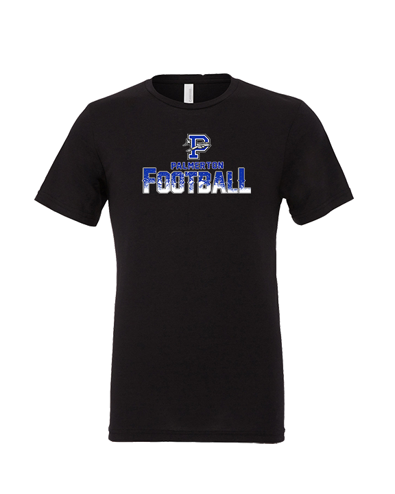 Palmerton HS Football Splatter - Tri-Blend Shirt