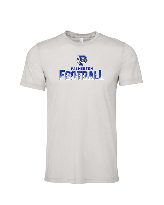 Palmerton HS Football Splatter - Tri-Blend Shirt