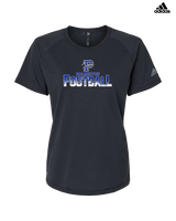 Palmerton HS Football Splatter - Womens Adidas Performance Shirt