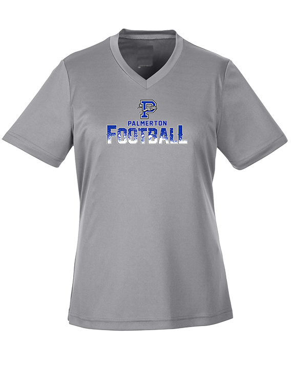 Palmerton HS Football Splatter - Womens Performance Shirt