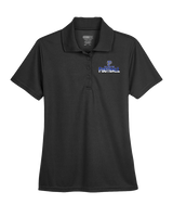 Palmerton HS Football Splatter - Womens Polo