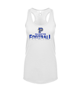 Palmerton HS Football Splatter - Womens Tank Top