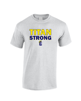 Palo Verde HS Boys Basketball Strong - Cotton T-Shirt