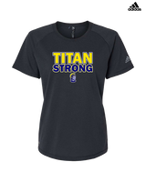 Palo Verde HS Boys Basketball Strong - Womens Adidas Performance Shirt