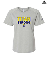 Palo Verde HS Boys Basketball Strong - Womens Adidas Performance Shirt
