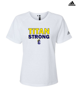 Palo Verde HS Boys Basketball Strong - Womens Adidas Performance Shirt