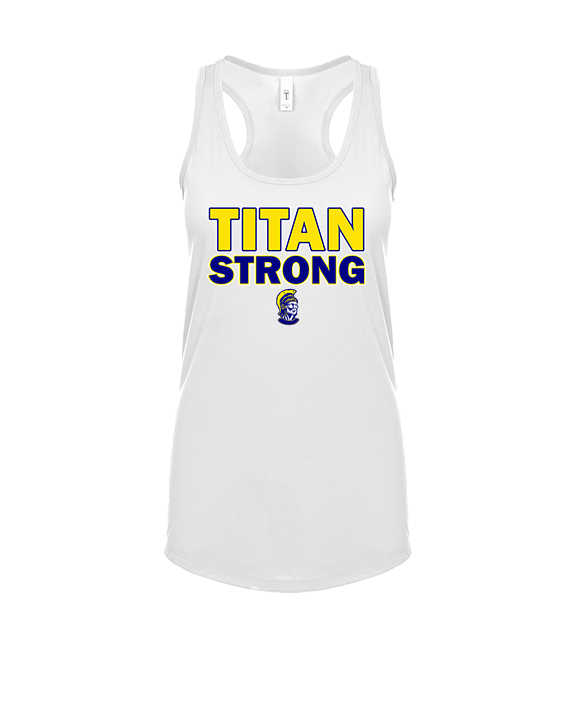 Palo Verde HS Boys Basketball Strong - Womens Tank Top