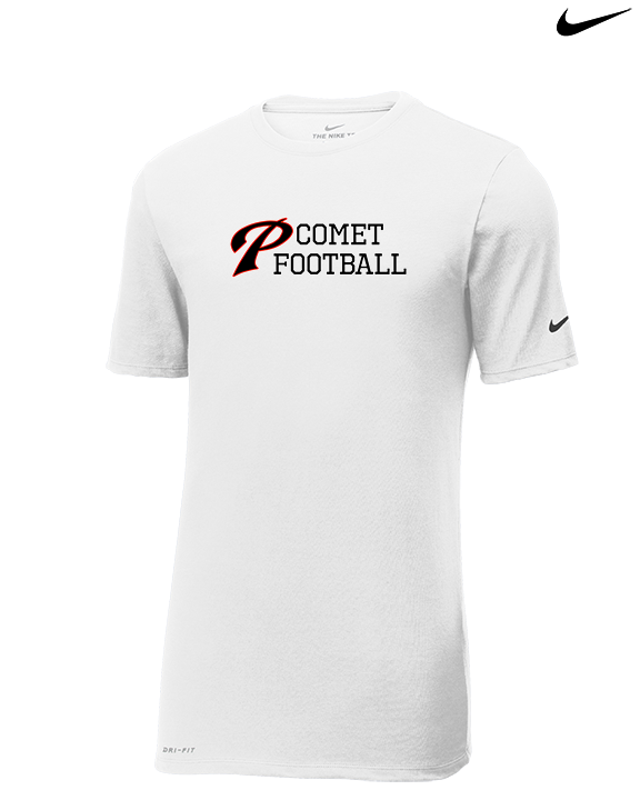 Palomar College Football 2 - Mens Nike Cotton Poly Tee