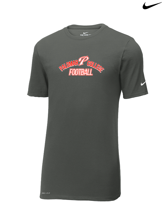 Palomar College Football 3 - Mens Nike Cotton Poly Tee