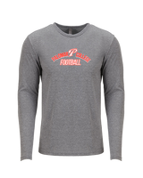 Palomar College Football 3 - Tri-Blend Long Sleeve
