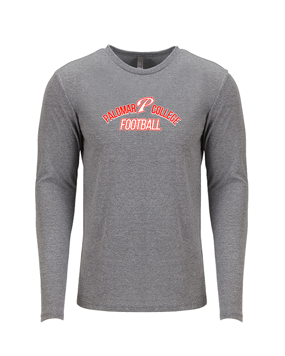 Palomar College Football 3 - Tri-Blend Long Sleeve
