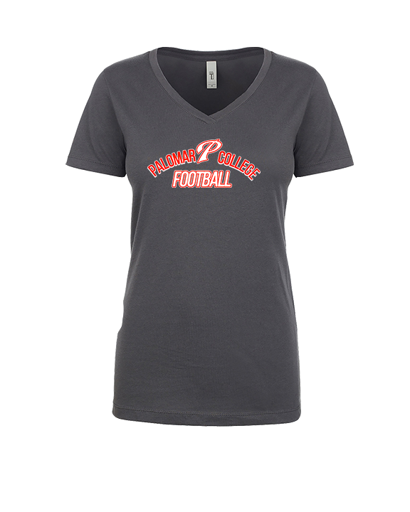 Palomar College Football 3 - Womens Vneck