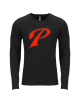 Palomar College Football P - Tri-Blend Long Sleeve