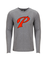 Palomar College Football P - Tri-Blend Long Sleeve