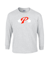 Palomar College Football P With Barbell - Cotton Longsleeve