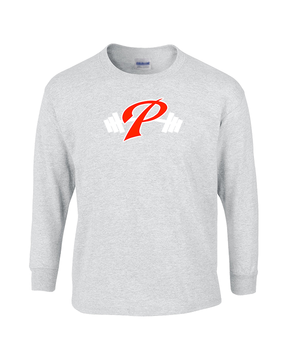 Palomar College Football P With Barbell - Cotton Longsleeve