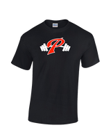 Palomar College Football P With Barbell - Cotton T-Shirt