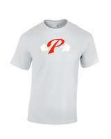 Palomar College Football P With Barbell - Cotton T-Shirt