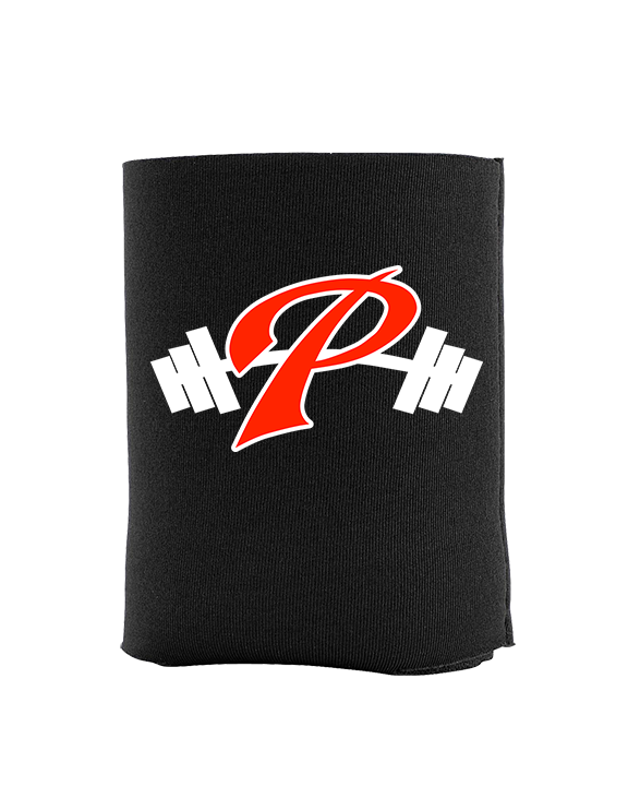 Palomar College Football P With Barbell - Koozie