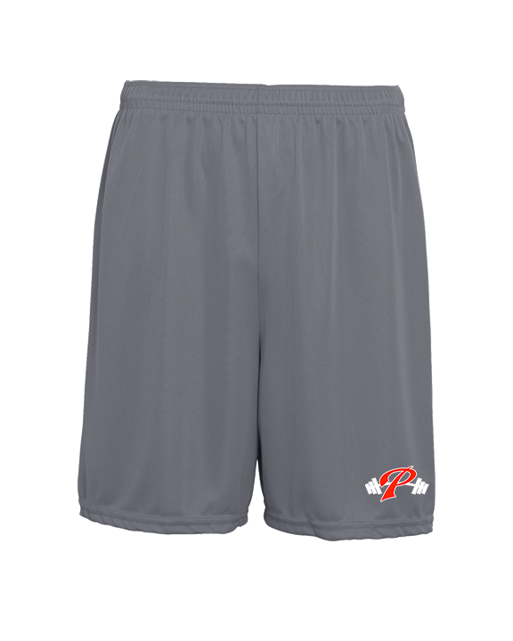Palomar College Football P With Barbell - Mens 7inch Training Shorts
