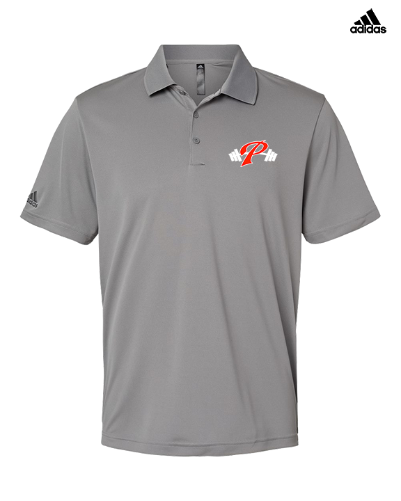 Palomar College Football P With Barbell - Mens Adidas Polo