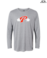 Palomar College Football P With Barbell - Mens Oakley Longsleeve