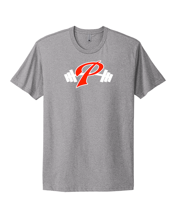 Palomar College Football P With Barbell - Mens Select Cotton T-Shirt