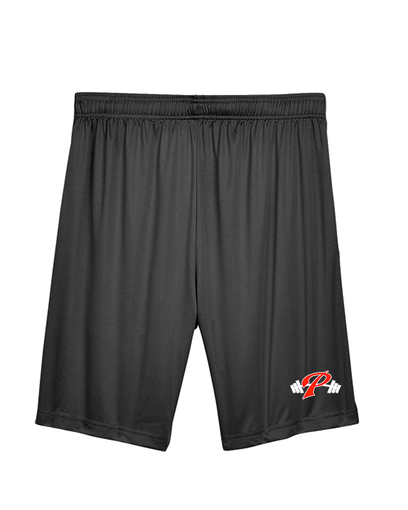 Palomar College Football P With Barbell - Mens Training Shorts with Pockets
