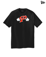 Palomar College Football P With Barbell - New Era Performance Shirt