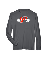 Palomar College Football P With Barbell - Performance Longsleeve